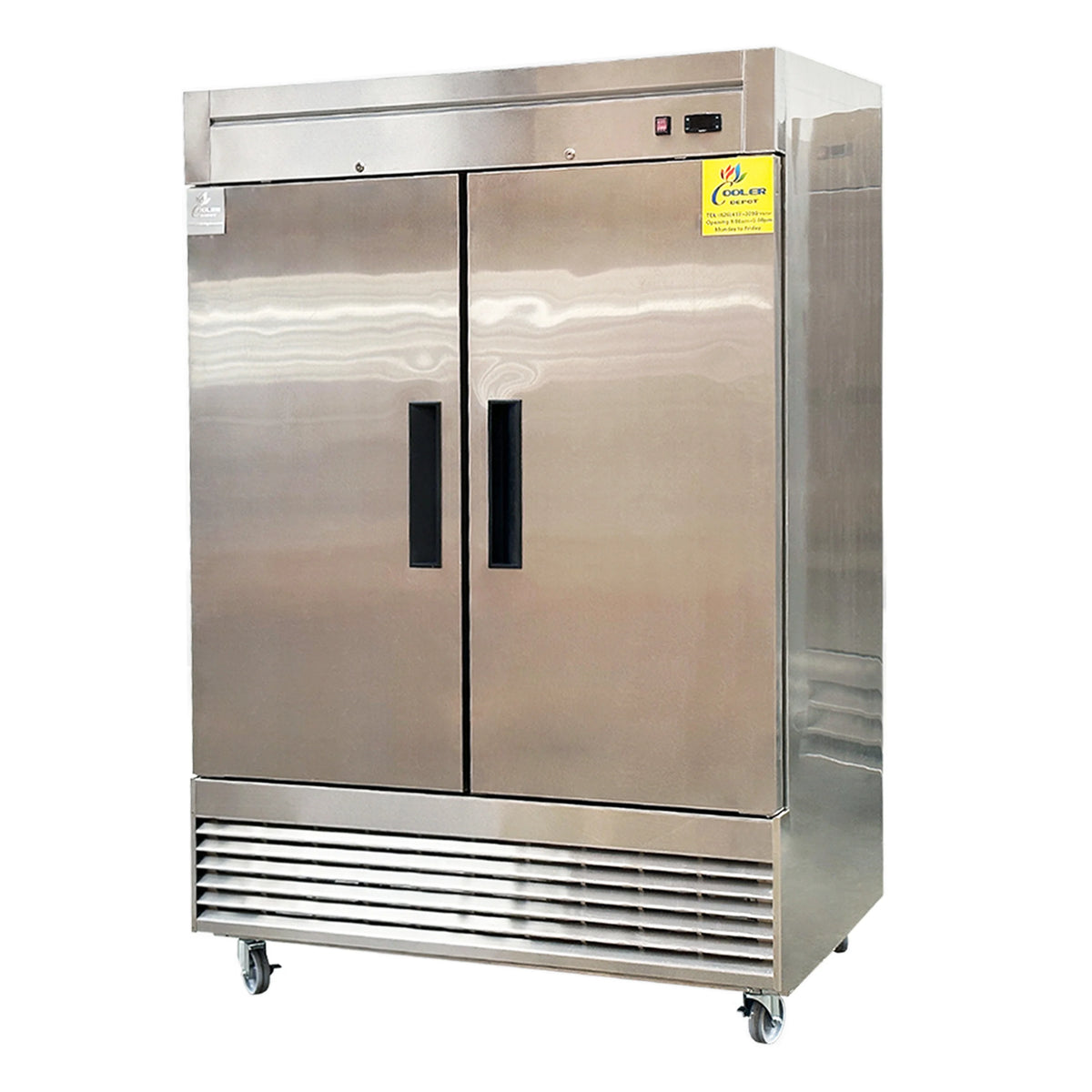 54 inch 2 Door Reach-in Commercial Freezer A31910