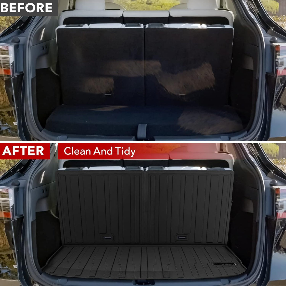 TPE Waterproof Cargo Liner for 7 Seat Model Y W755012
