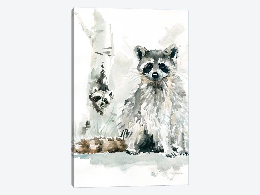 Canvas Art Raccoon and Baby Print I220021