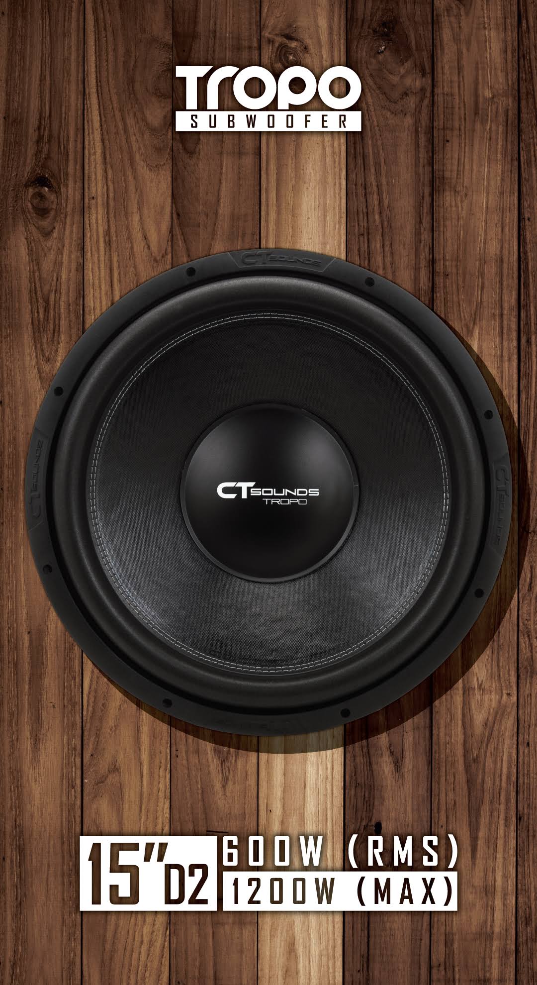 15 inch Car Subwoofer Dual 2 Ohm Q631