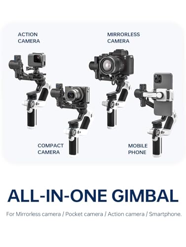 3-Axis Mirrorless Camera Stabilizer W555
