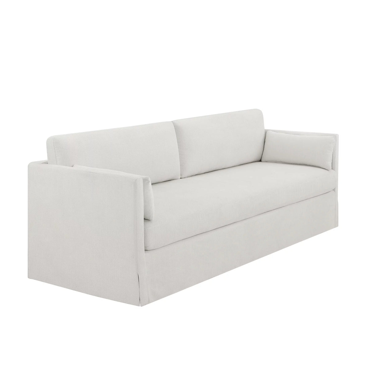 Cream Slipcover Sofa B830