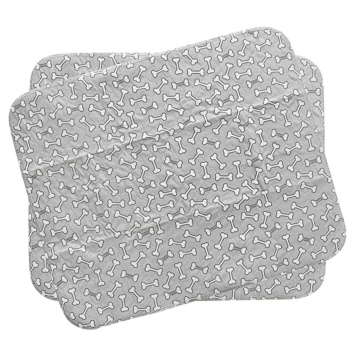 Bone Print Washable Reusable Pee Pads for Dogs W60526