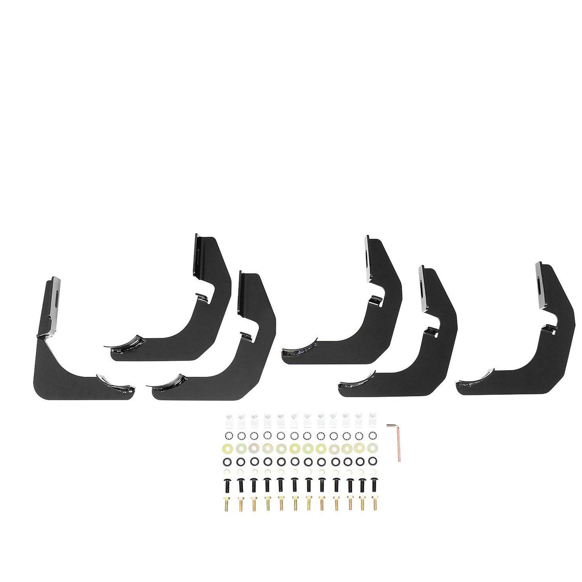 Oval Nerf Step Bars Cab Length V103924