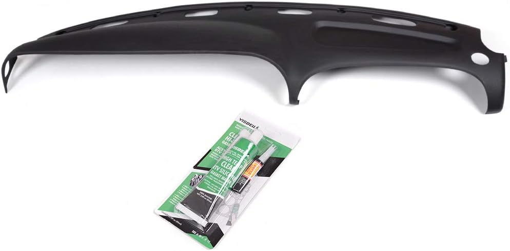 Molded Dash Cover Overlay ABS Plastic Pad Cap Dark Grey A51782