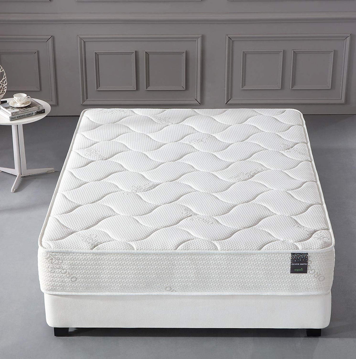Organic Cotton 10 Spring & Foam Hybrid Mattress H288