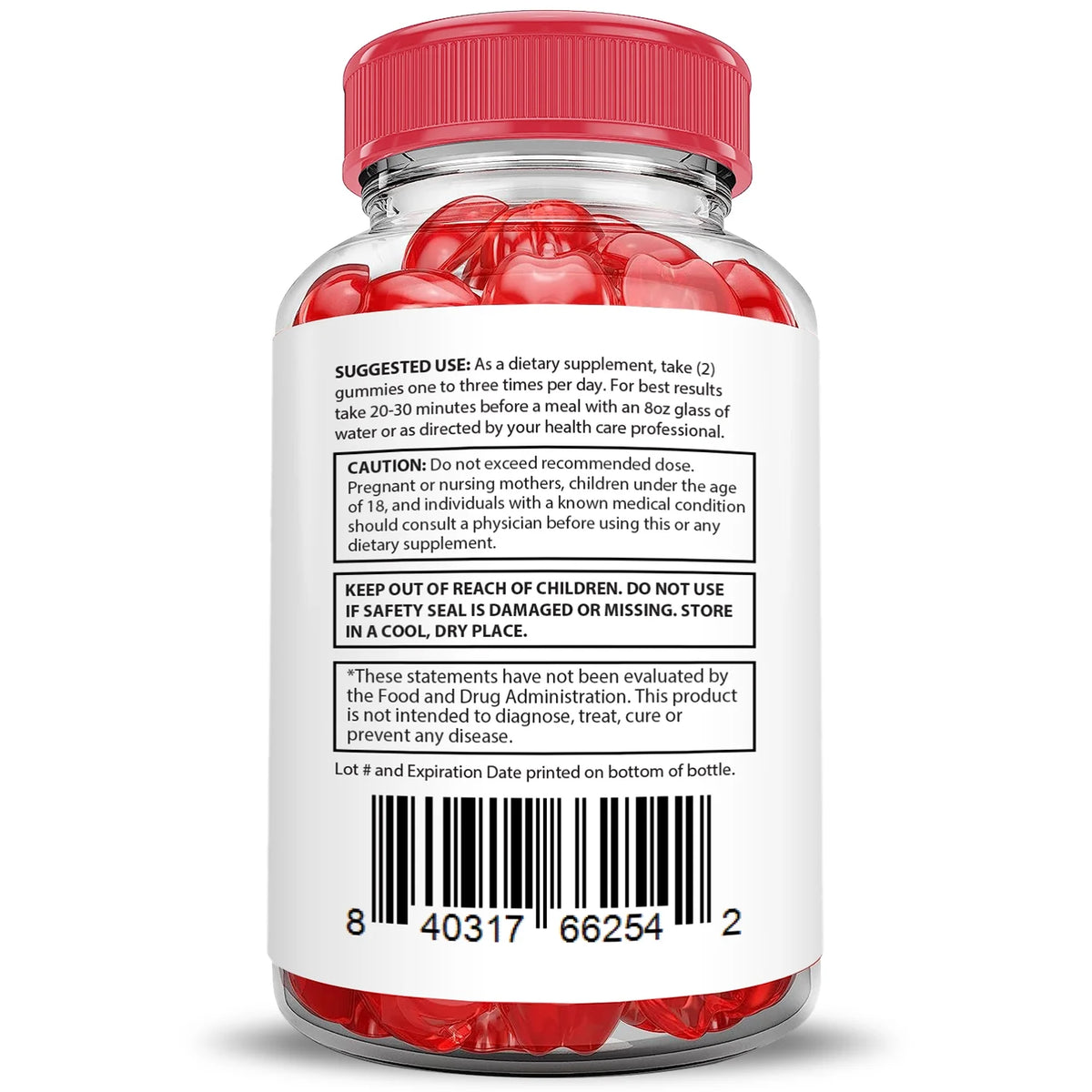 3 Pack 1000MG Dietary Supplement Gummies W284834