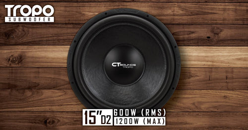 15 inch Car Subwoofer Dual 2 Ohm Q631