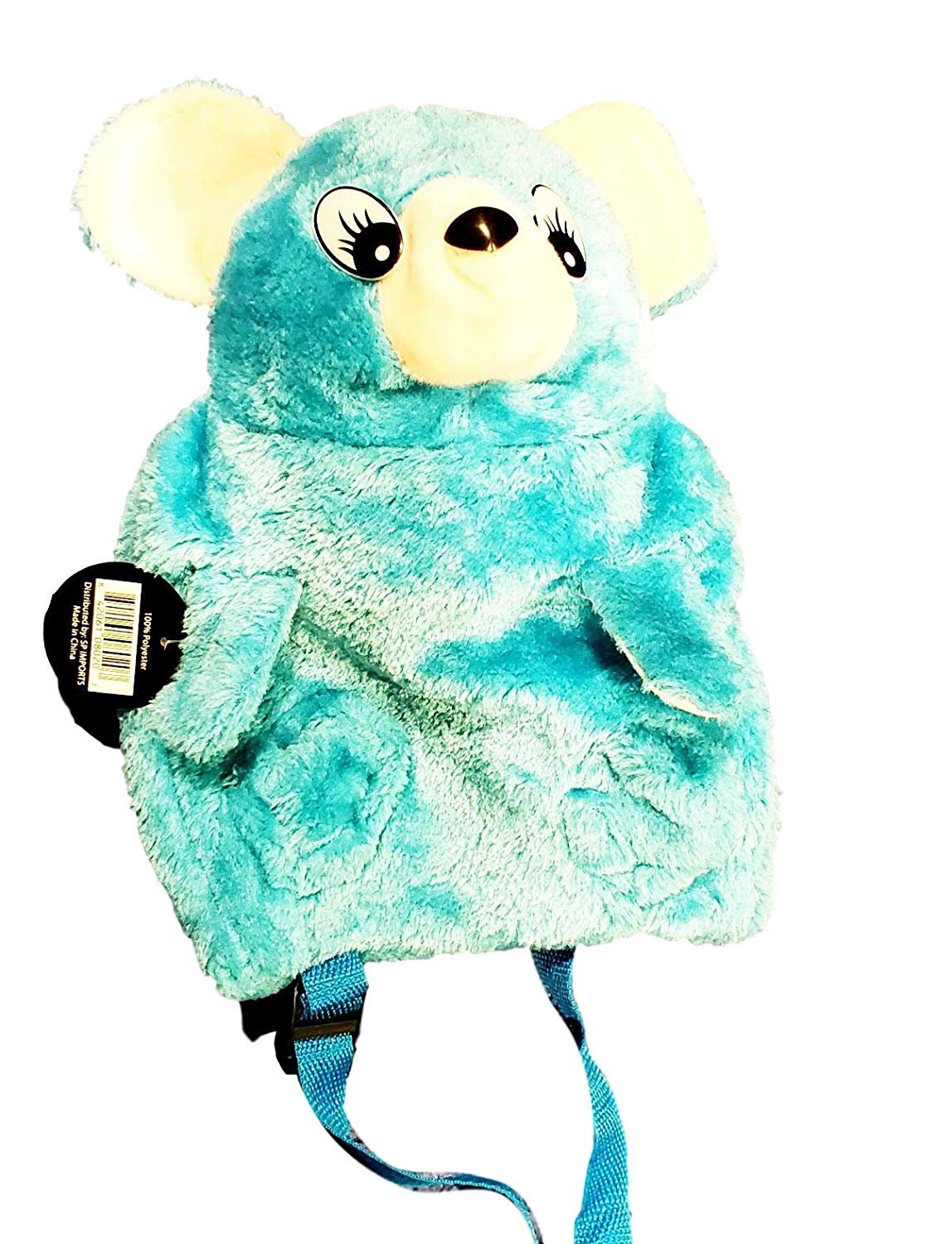 Blue Koala Bear Plush Backpack Bag N782480