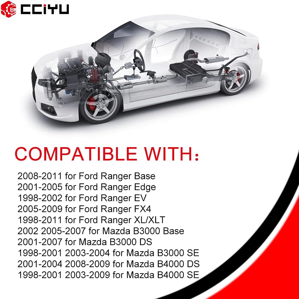 4Pcs Front Rear Struts and Shock Absorbers Set for Ford Ranger, Mazda B3000, B4000 Q599311