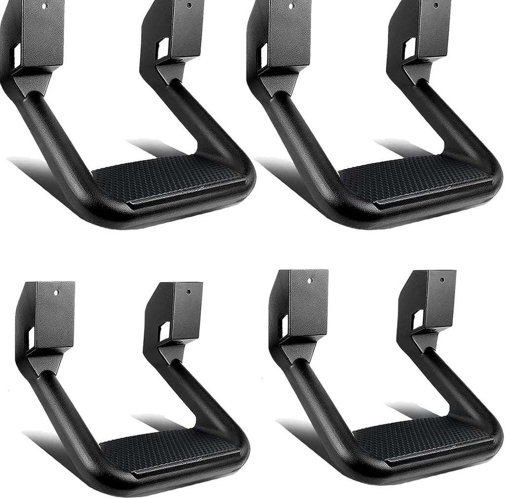 Black Aluminum Side Step for Truck SUV, 2 Piece E86618