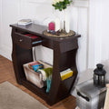 One-Drawer Cut-Out Console Table Z62460