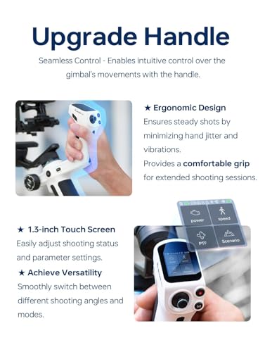 3-Axis Mirrorless Camera Stabilizer W555