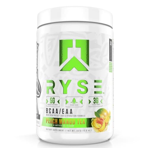BCAA+EAA Supplement, 30 Servings (Tropical Snocone) Z93679