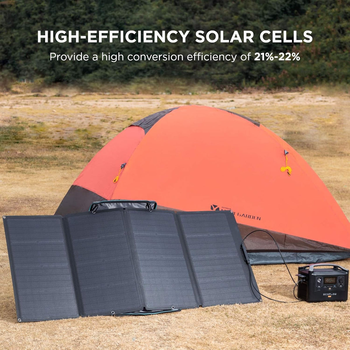 720Wh Portable Power Station with 160W Solar Panel L540