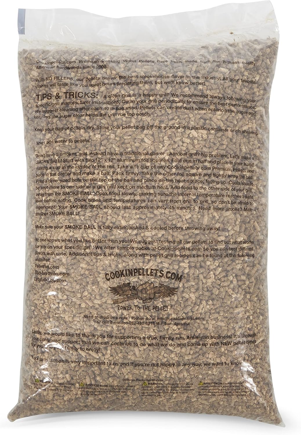 40 Pound Hickory Wood Pellets Q464261