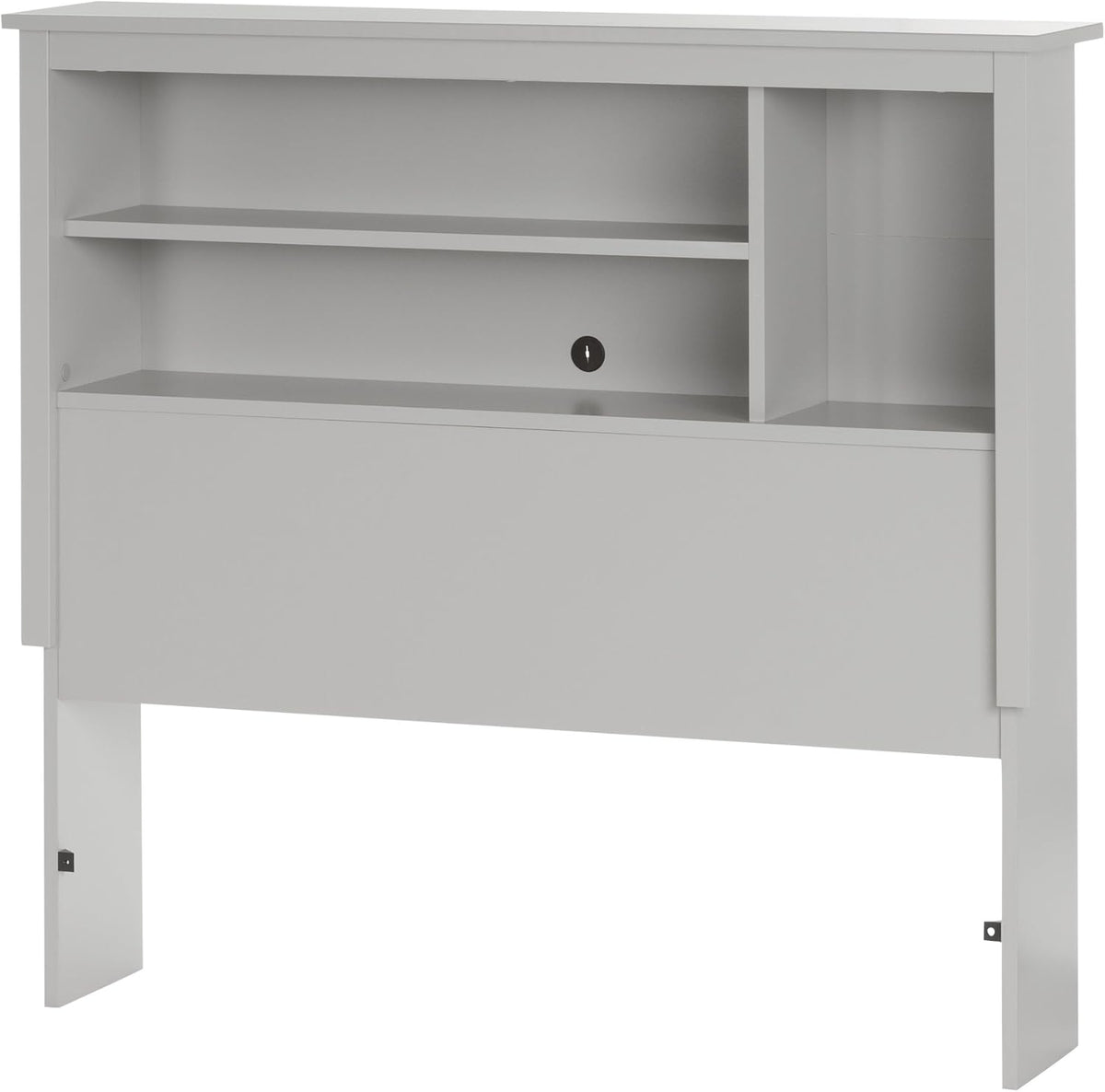 Pure Black Twin Bookcase Headboard I788768
