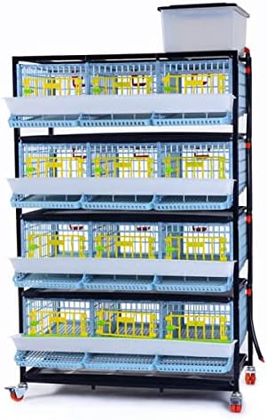 4 Layer ABS Plastic Quail Cage F639
