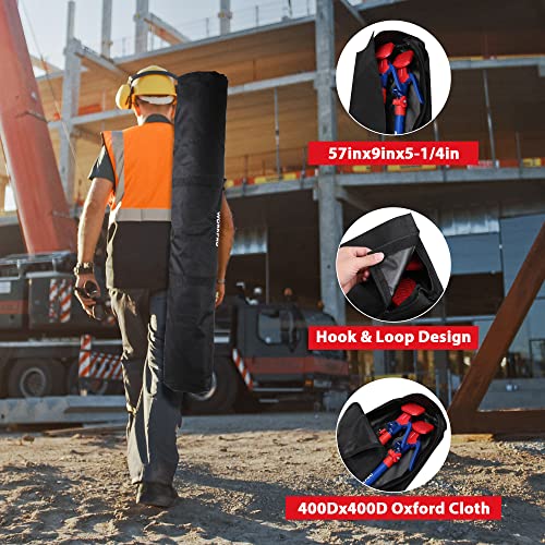 54-114 Inches Steel Telescopic Support Rod 4-Pack Z829