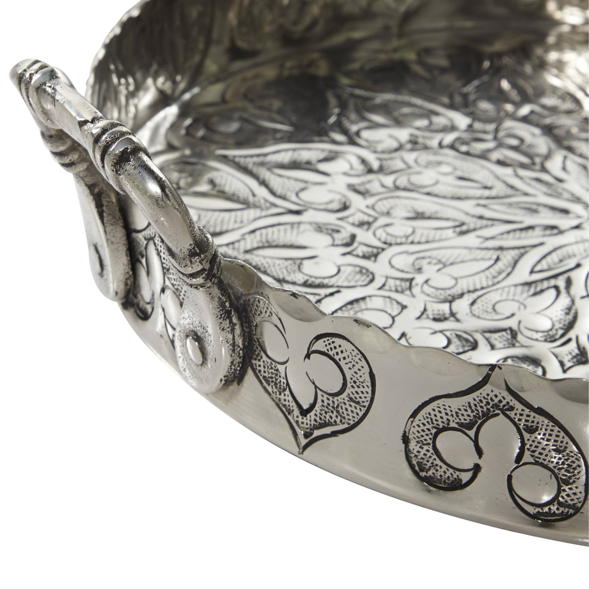 Silver Aluminum Tray (Set of 3) U55211
