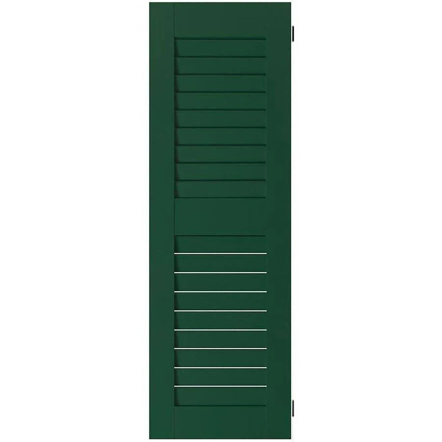 Sapele Mahogany Louvered Shutters Pair V495998