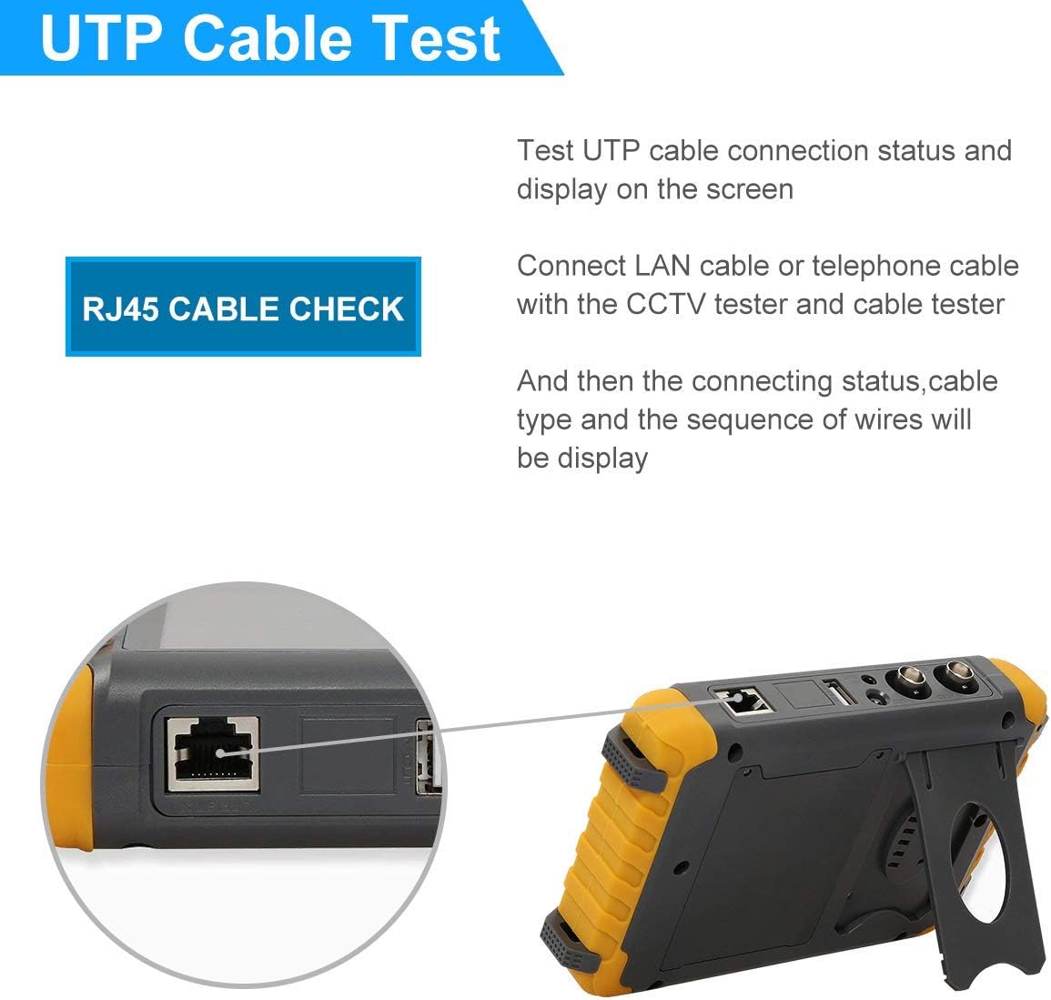 5 Inch 4 in 1 CCTV Monitor Tester R164