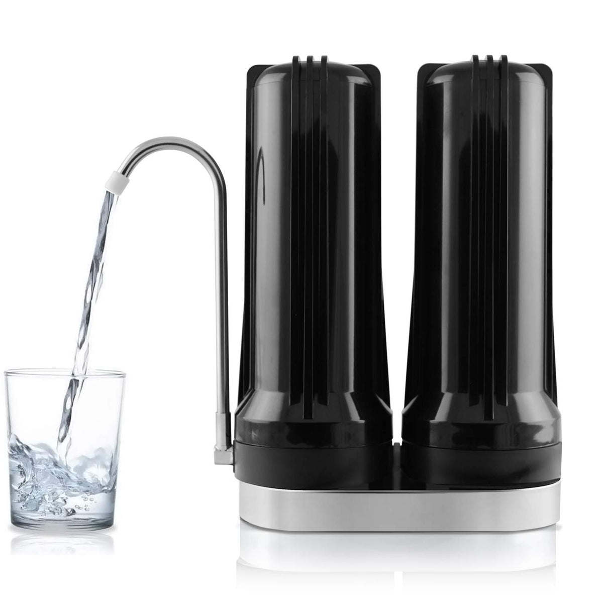 Countertop Drinking Water Filter with 5 Stage Alkaline Filtration System X1372