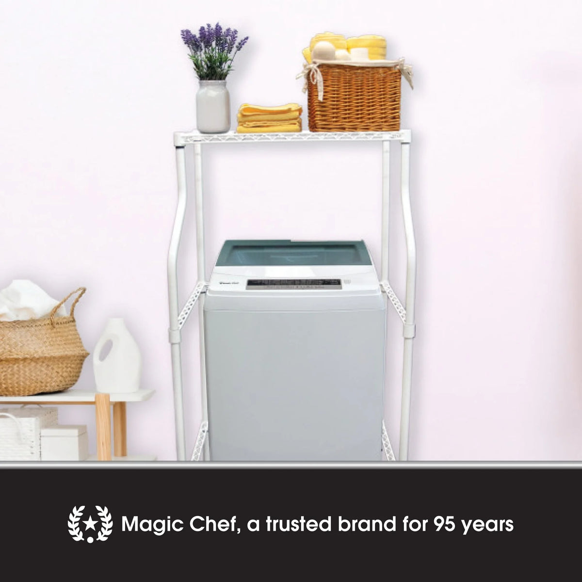 Compact Laundry Storage Rack J4810