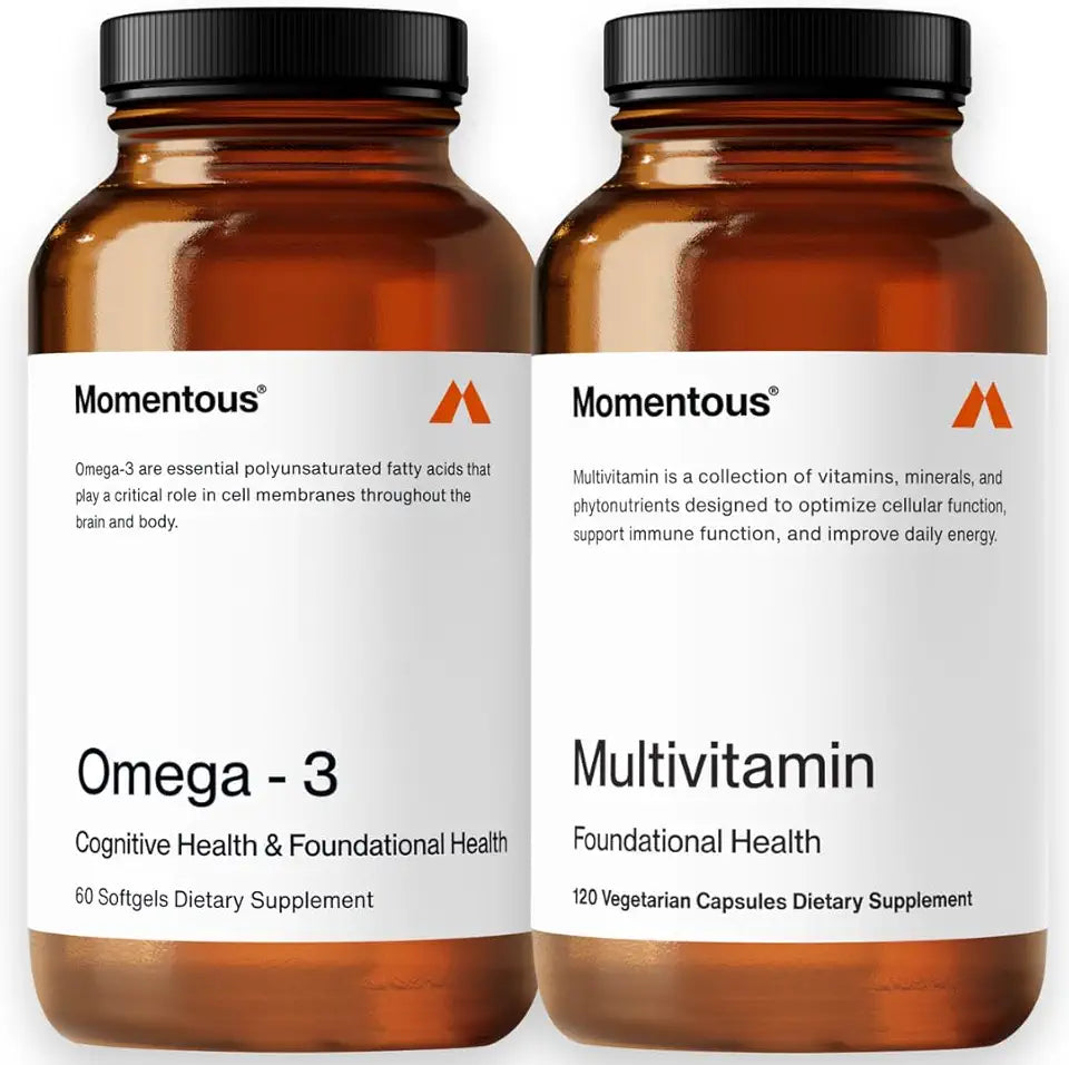 Omega 3 Fish Oil 1600 mg & Multivitamin Supplement O58373