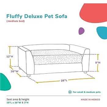 Fluffy Deluxe Pet Bed B733791