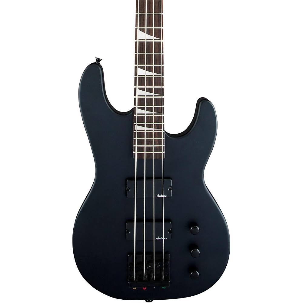 Satin Black Concert Electric Bass Guitar A5254