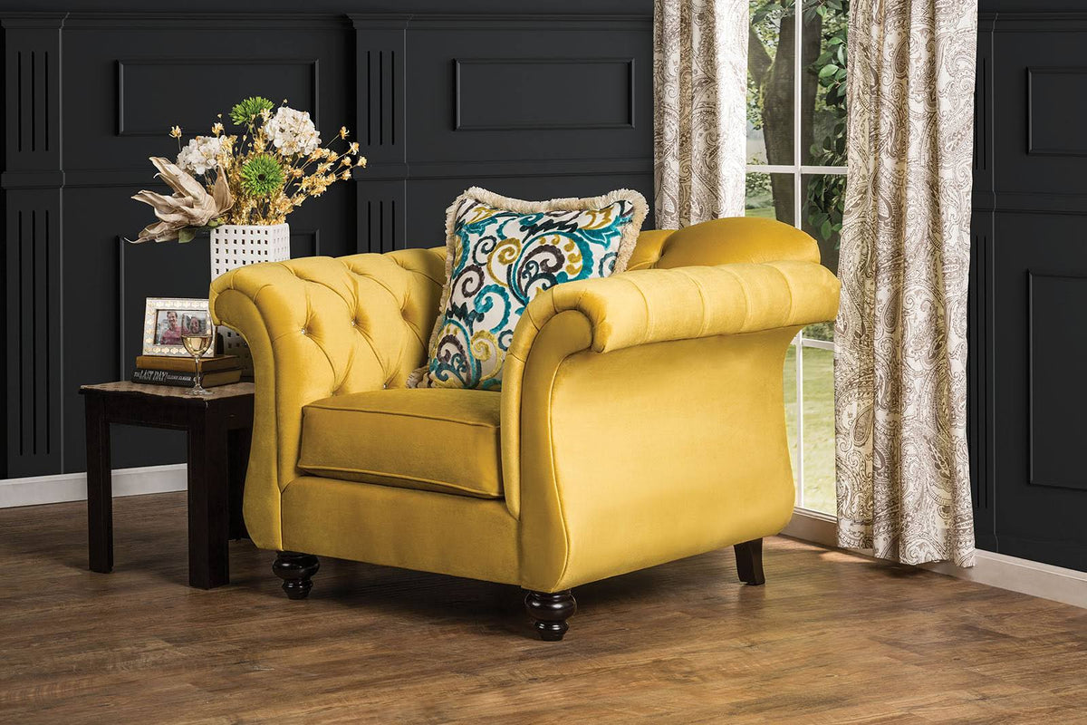Royal Yellow Chair L2738