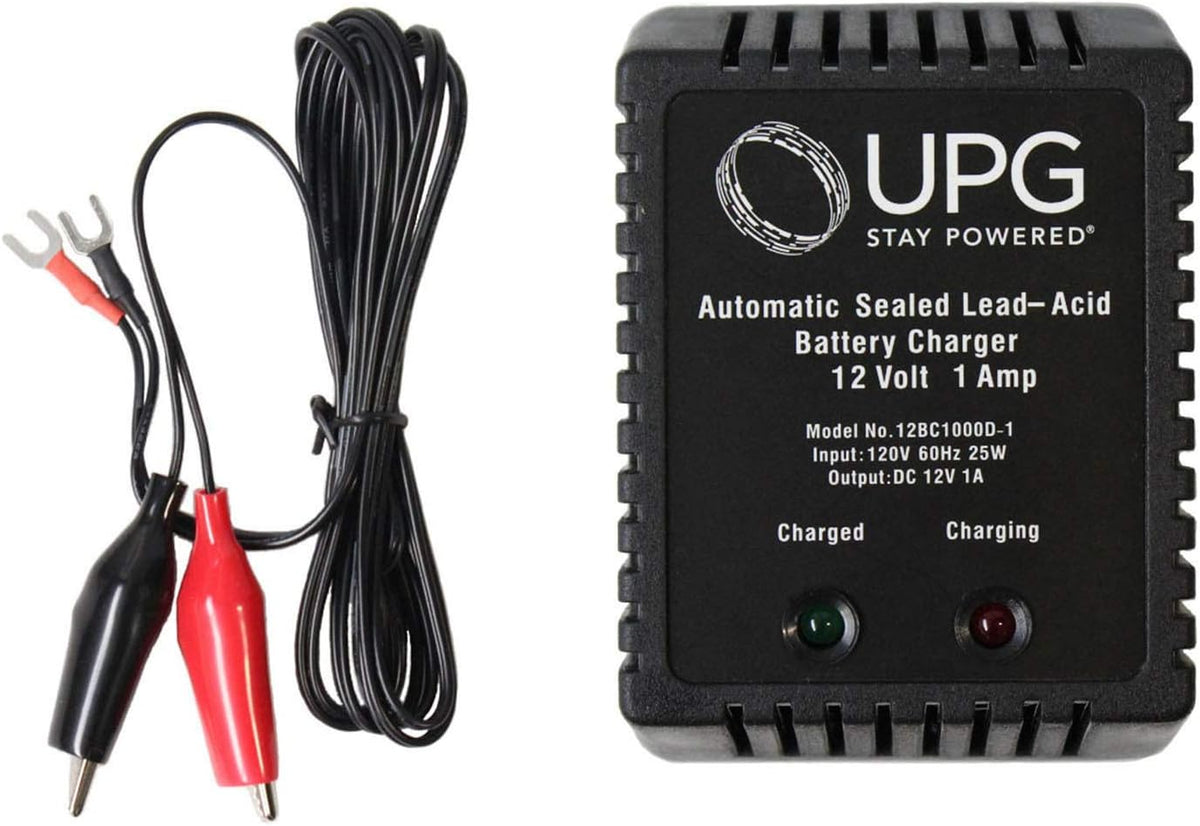 12V 15AH Replacement Battery with 12V 1Amp Charger Pack of 2 B3850