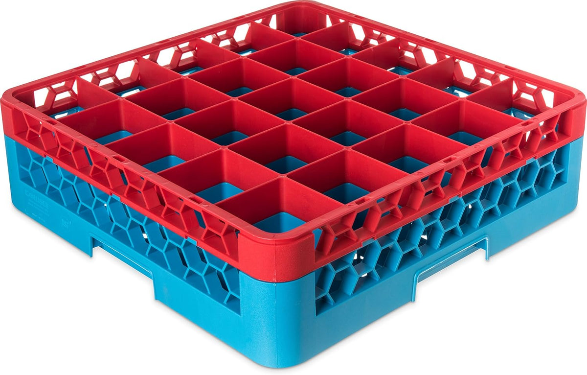 Blue Pack of 2 Glass Rack with 2 Extenders E7889