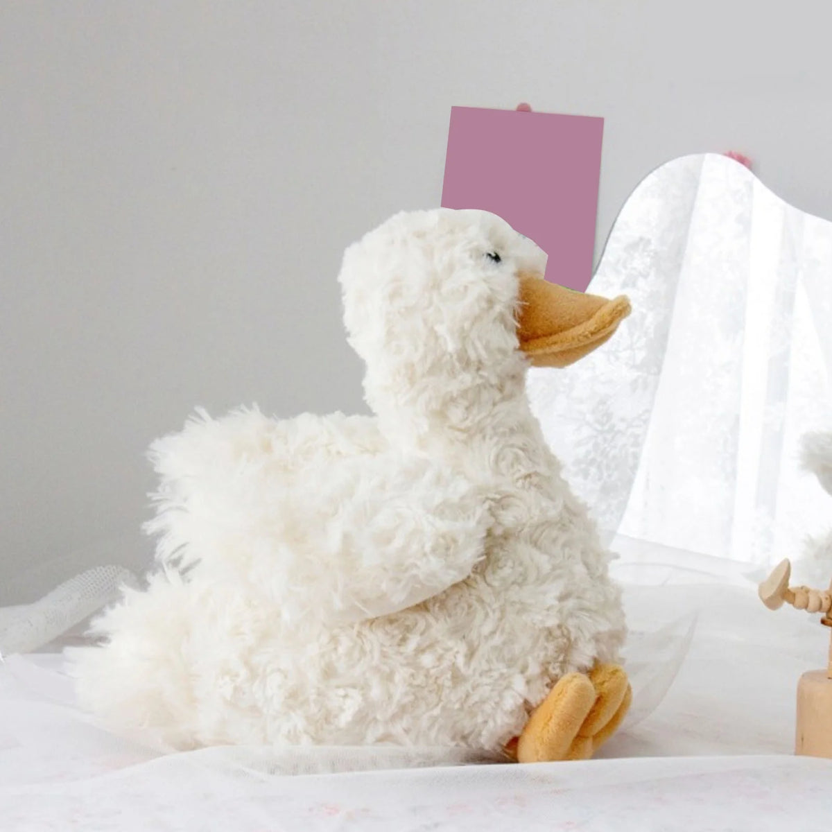 20cm Duck Plush Doll PP Cotton Stuffed Animal Toy Z679