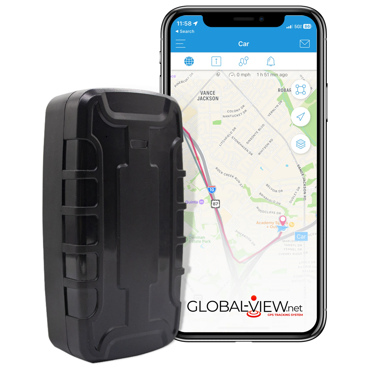 Magnetic GPS Tracker with 180 Day Battery Life H134