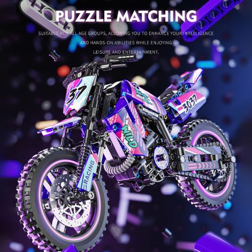 476 PCS Motorcycle Building Block Set N407
