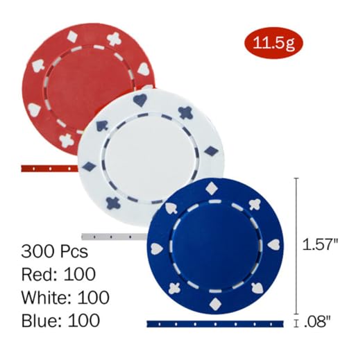 Foldable Poker Table Topper with Carry Case, 300 Poker Chips, 2 Decks of Cards, Dealer and Blind Buttons Q854843