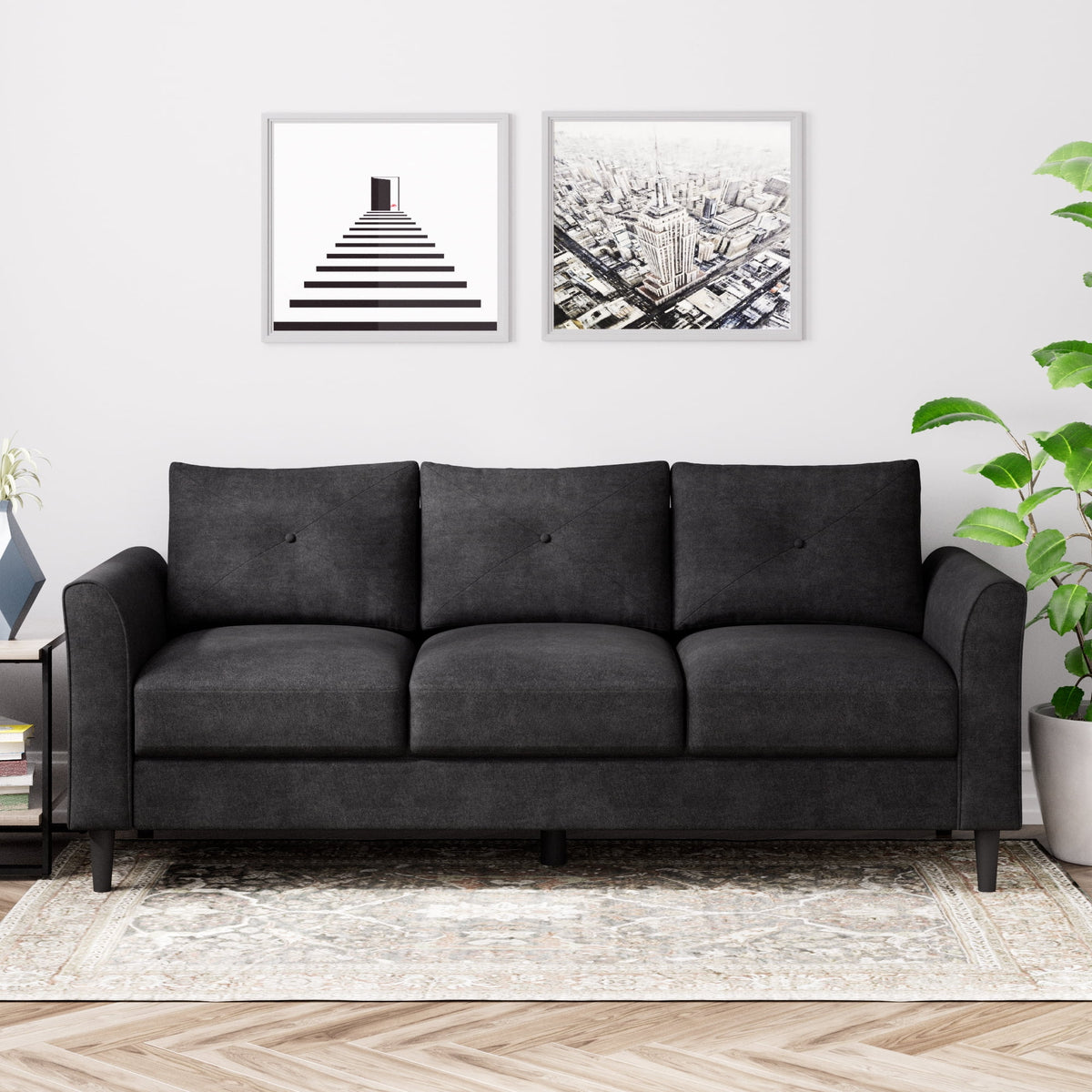 Black Sofa Couch P226231