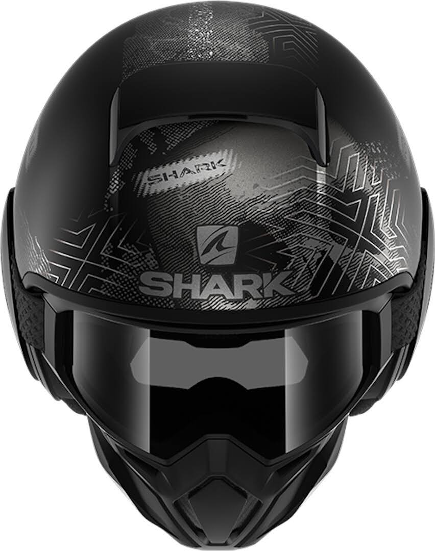 Helmet Street-Drak Krull Black / Green / Glitter - Size L X331