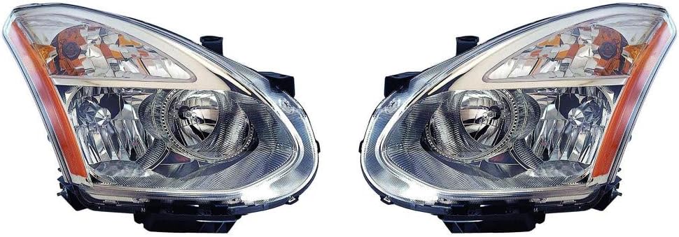 Headlight Assembly Driver Side with Bulbs W8935
