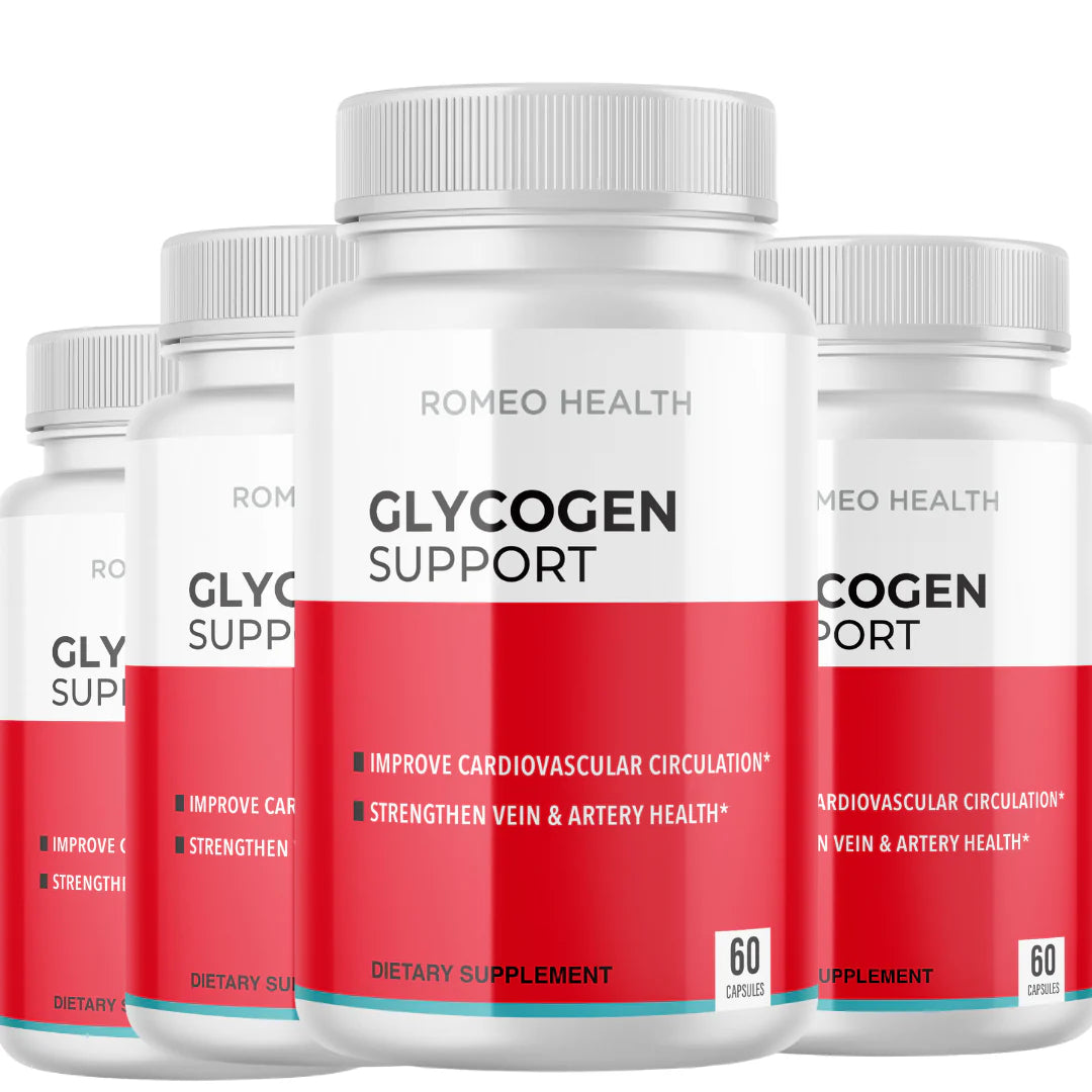 4 Bottles Glycogen Support Blood Vessel Cleaner E42887