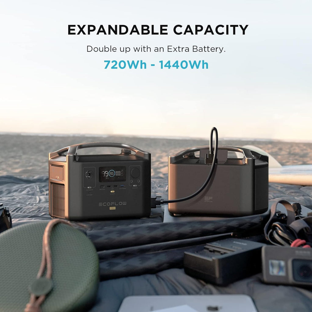 720Wh Portable Power Station with 160W Solar Panel L540