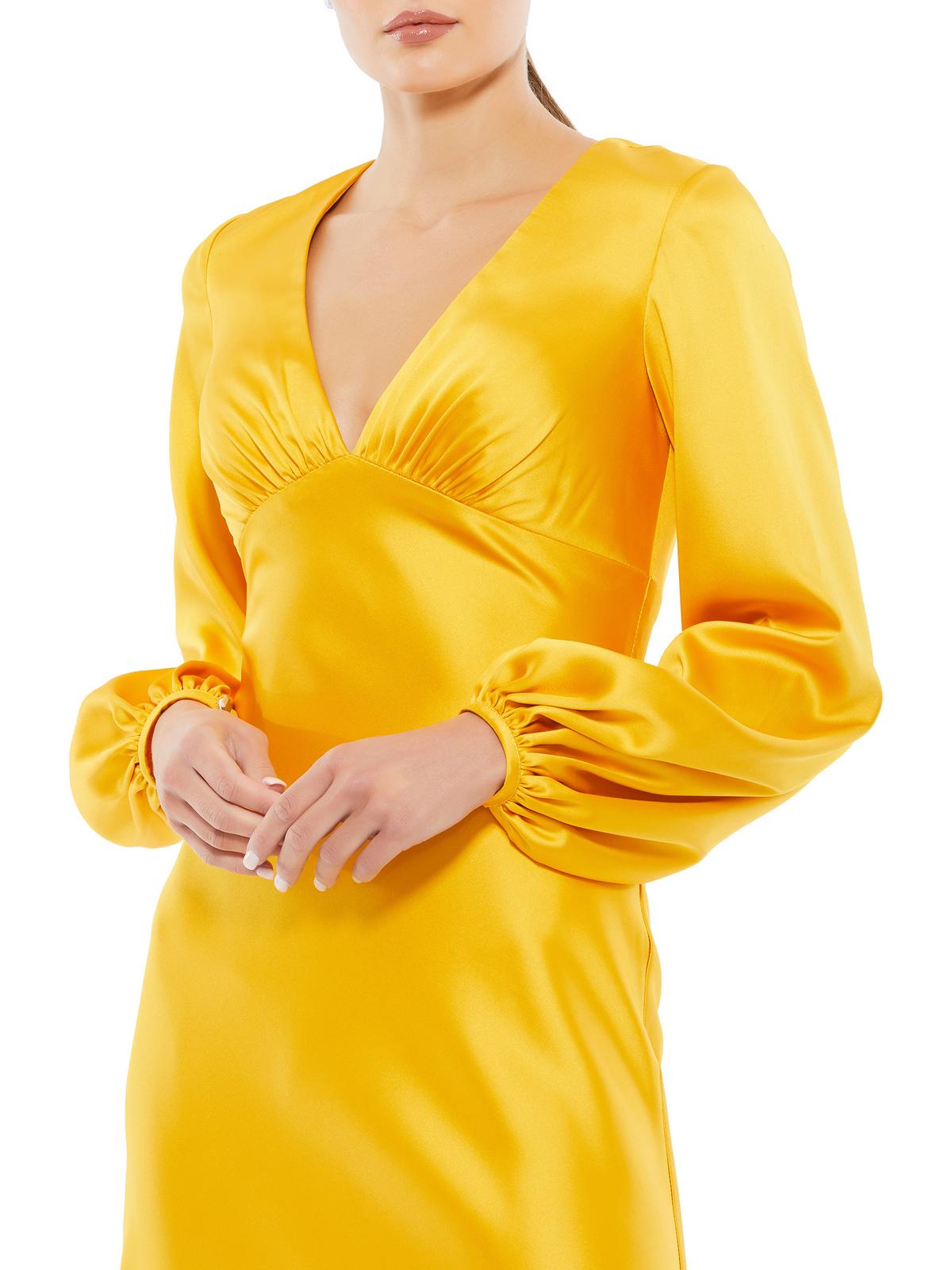 Satin Maxi Evening Dress R420194