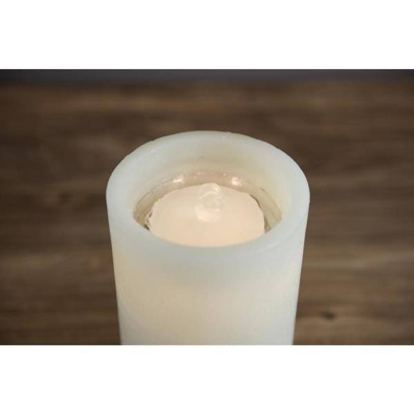 Ivory Flameless Candle Fountain M918