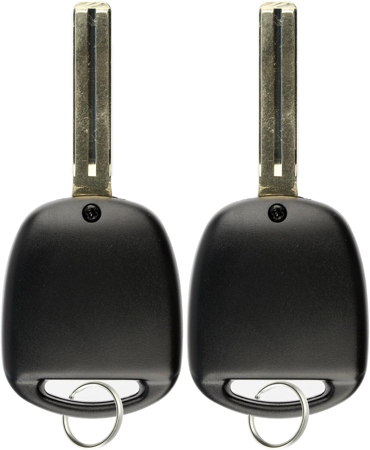 Keyless Entry Remote Fob Uncut Car Master Ignition Key Blade (Pack of 2) U4436