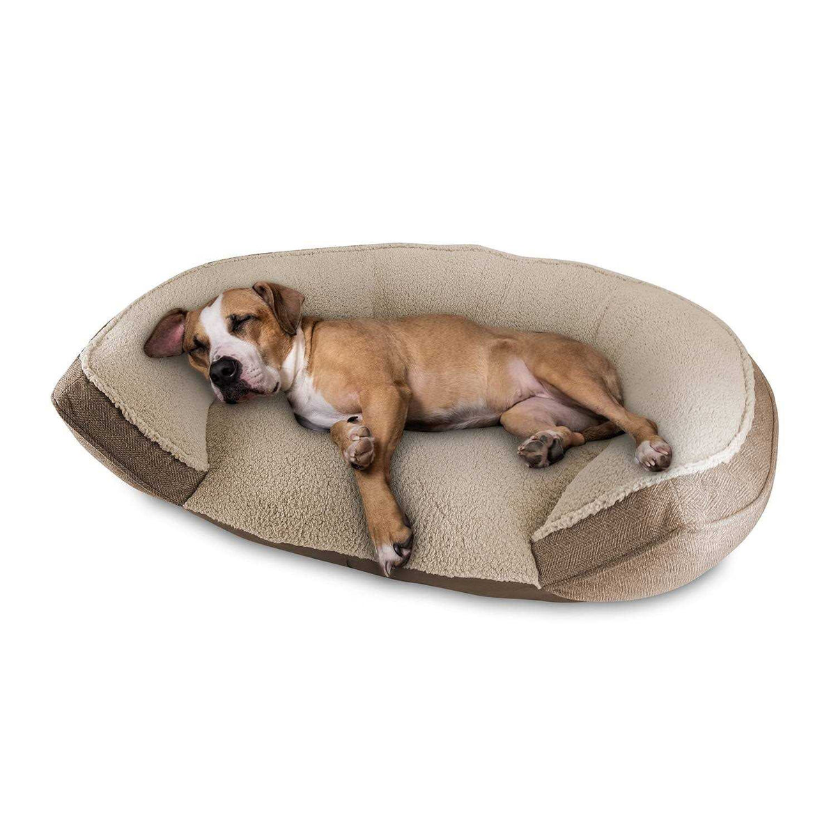 Oval Round Cuddler Pet Dog Bed M711316