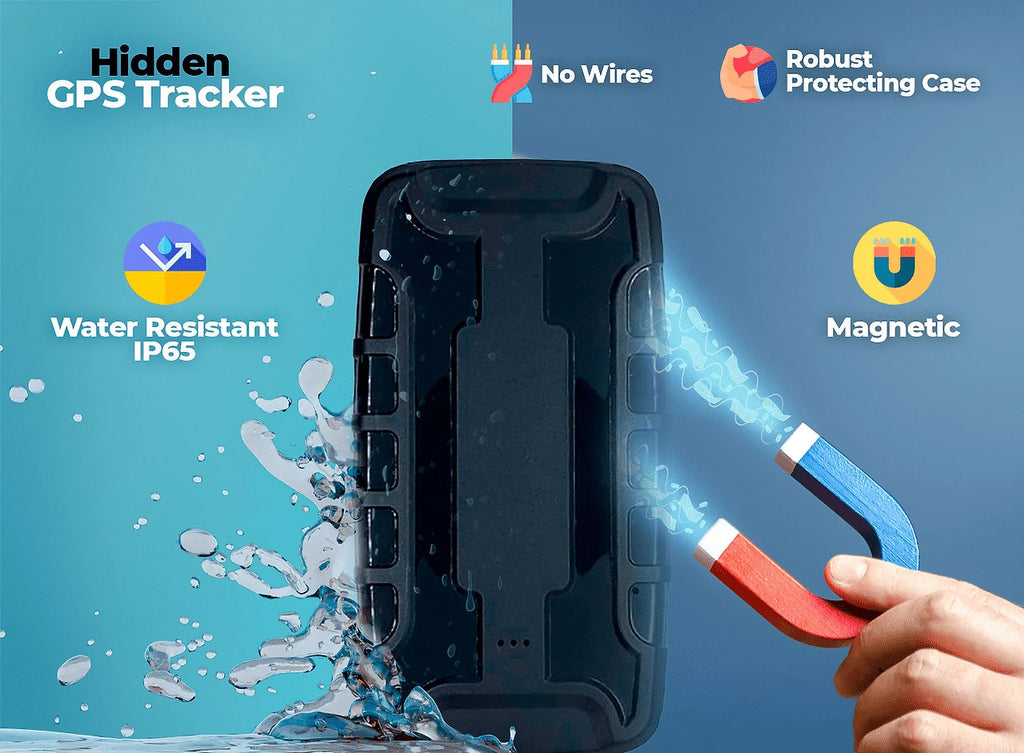 Magnetic GPS Tracker with 180 Day Battery Life H134