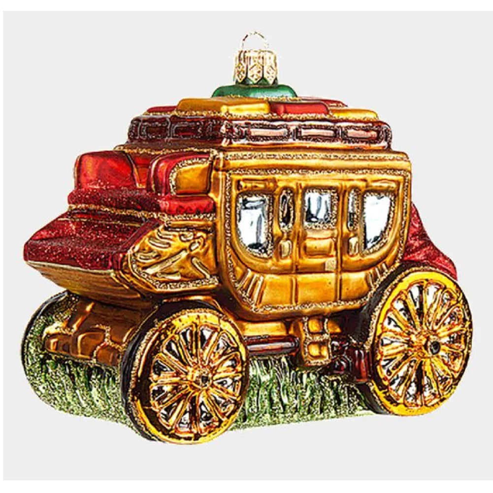 Polish Mouth Blown Glass Christmas Ornament Y747