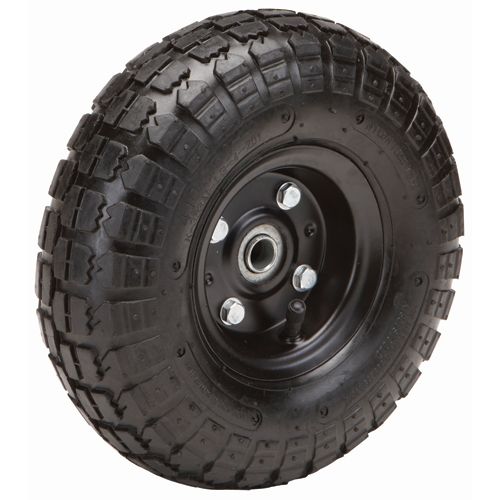 10 in. Pneumatic Tire with Black Hub G7141